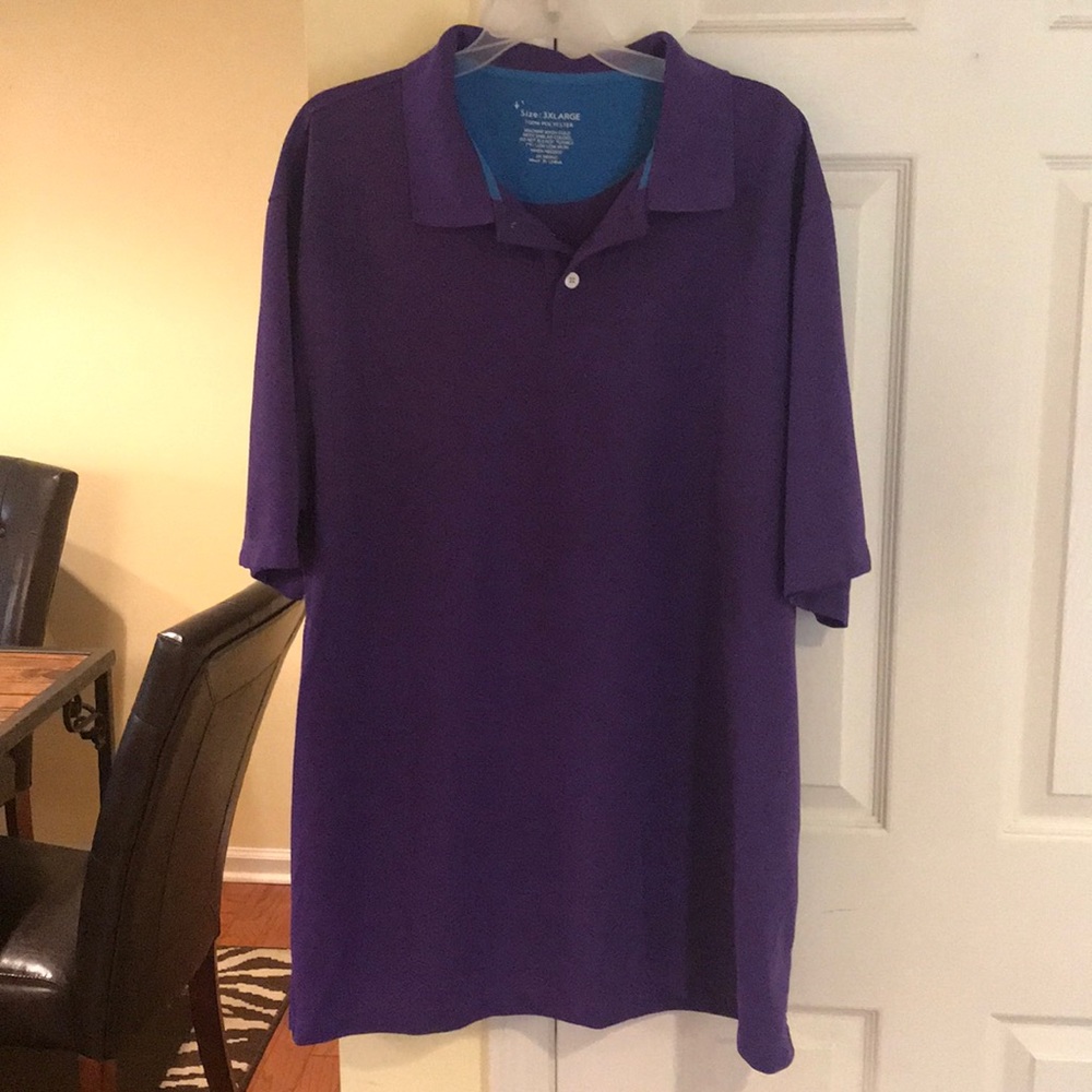 Brooklyn Unlimited 3XL Royal Purple Active Polo